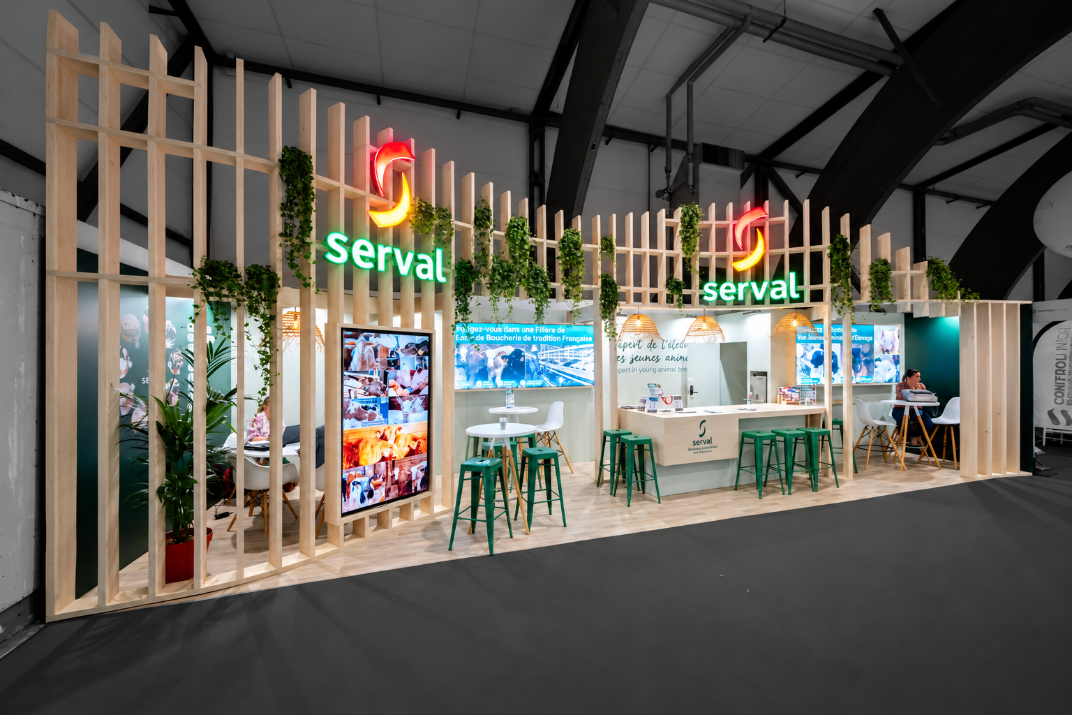 stand serval - space - rennes - réalisation audace standiste à nantes et rennes