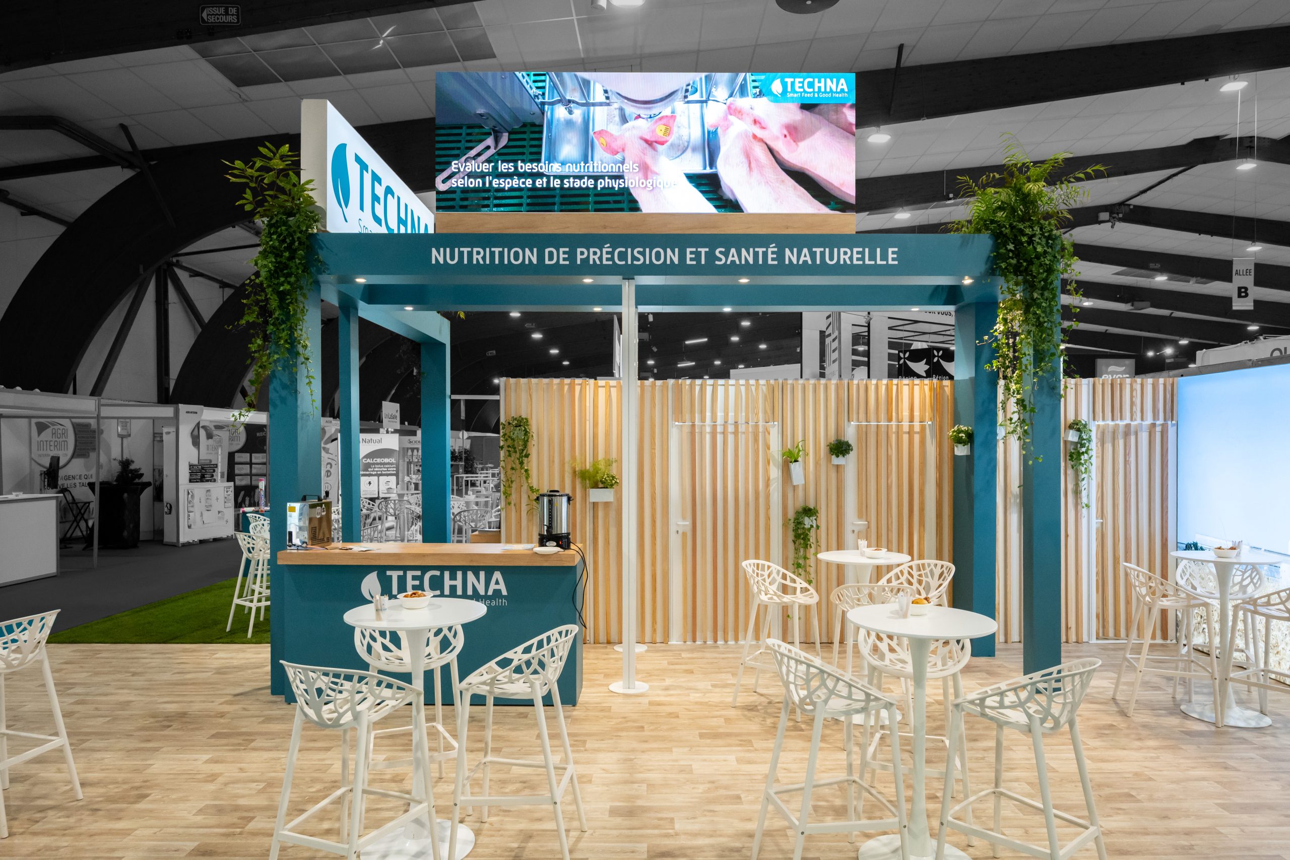 stand modulable techna - space - rennes - réalisation audace standiste à nantes et rennes