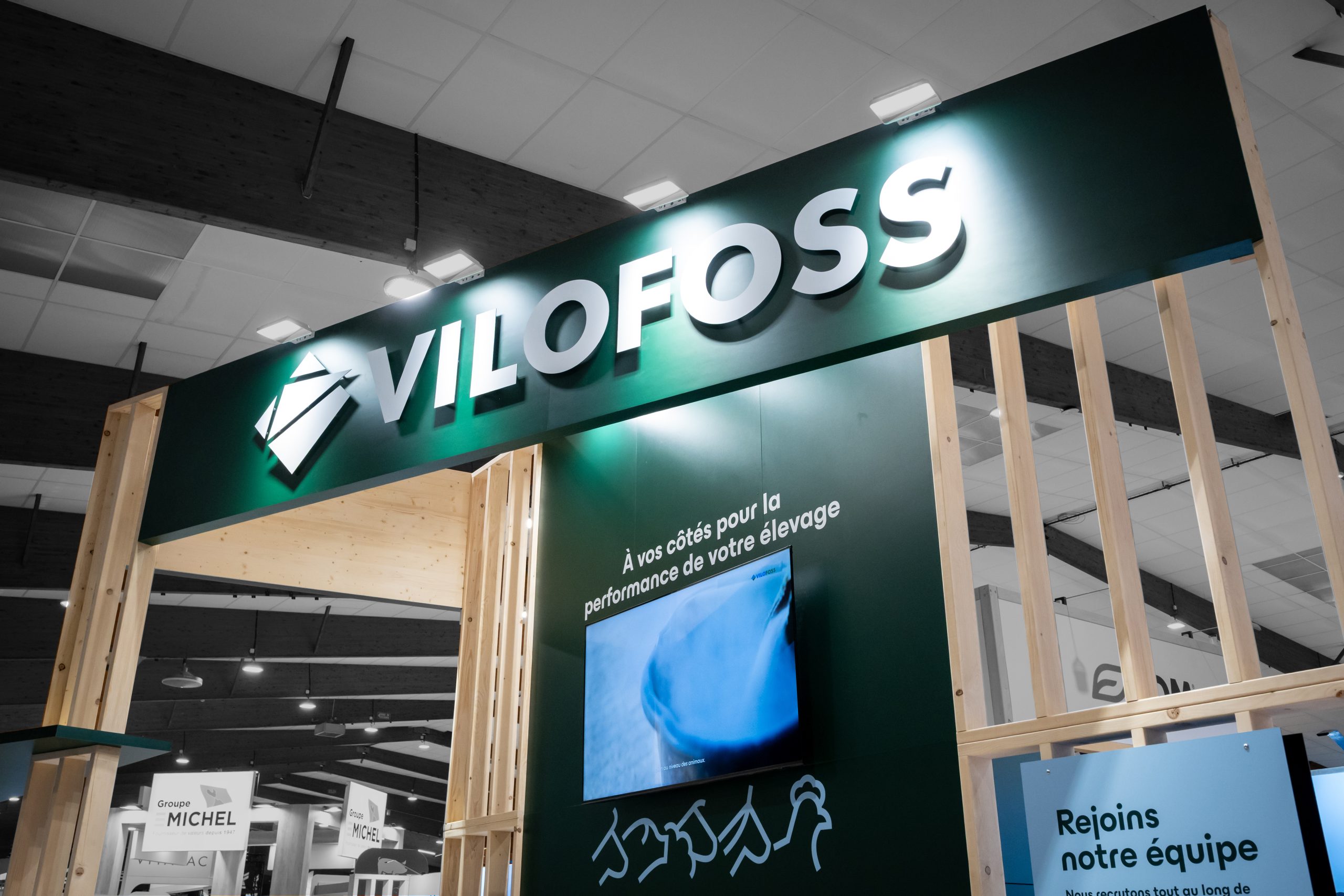 appel stand vilofoss - space - rennes - réalisation audace standiste à nantes et rennes