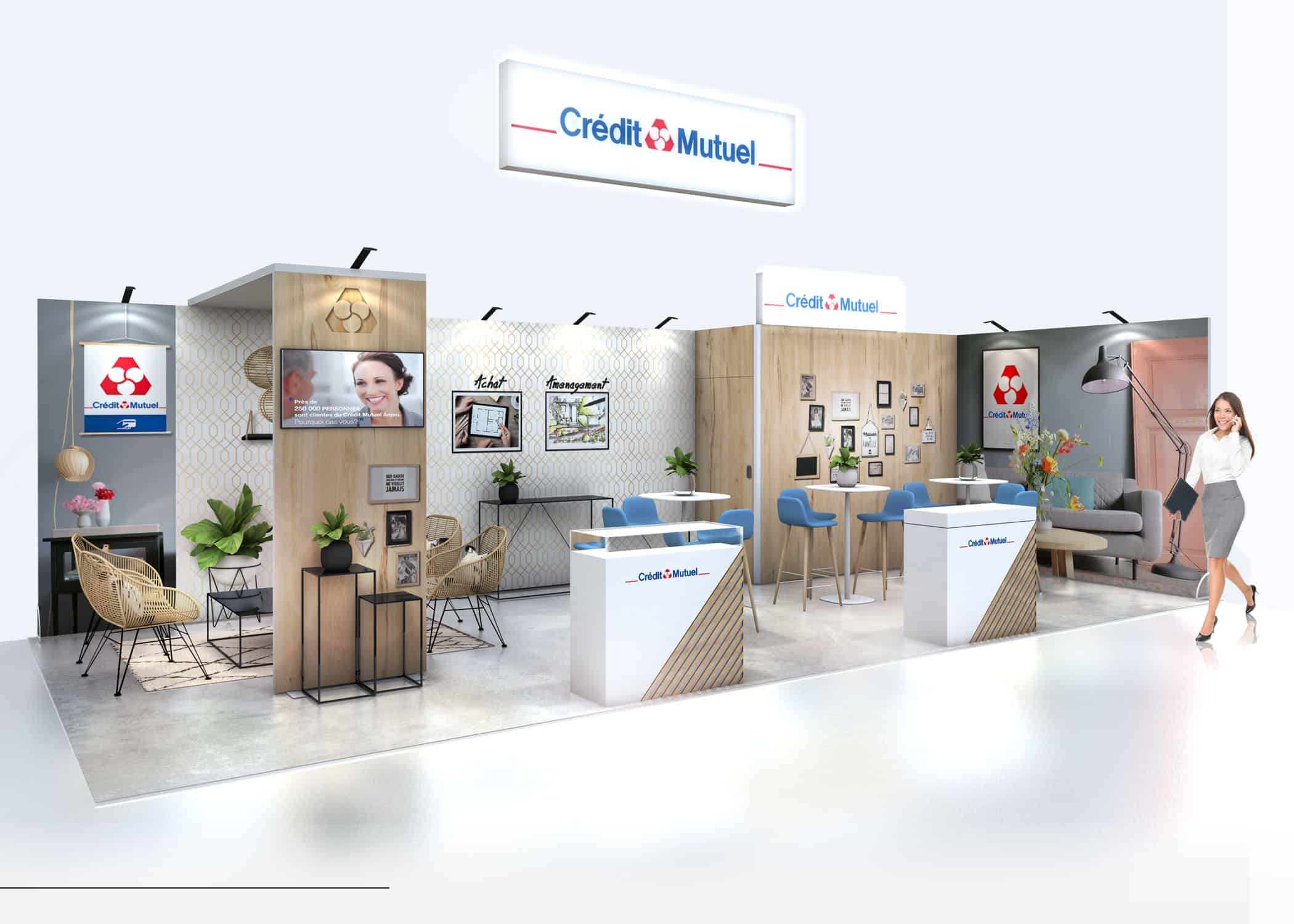 STAND VISION CREDIT MUTUEL audace-expo